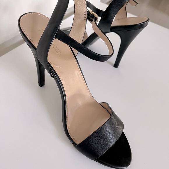 Jo Mercer Black Heels - Size 39 - Picture 4 of 14